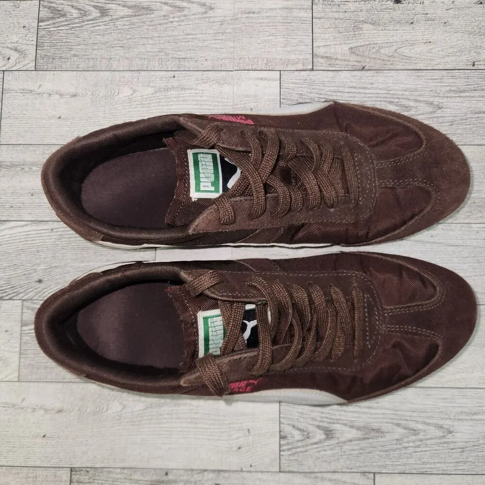 Vintage Y2K Puma Speedcat Mirage Dark Chocolate Sneakers Womens Size 7.5
